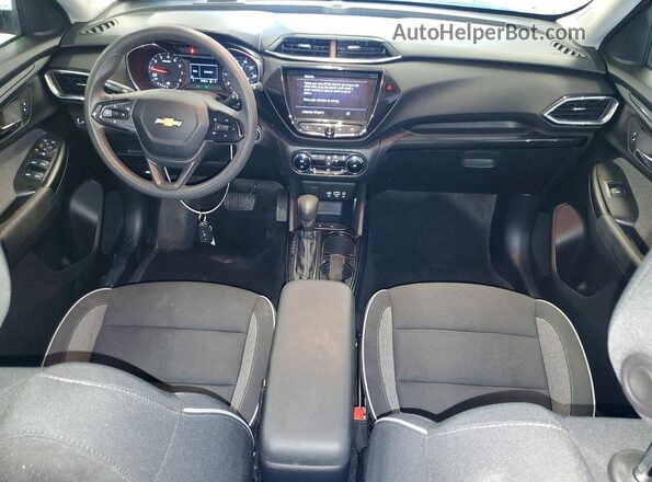 KL79MPS21PB054230 2023 CHEVROLET TRAILBLAZER Белый Вид панели приборов
