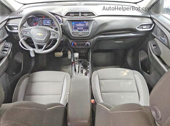 KL79MPS24PB034585 2023 CHEVROLET TRAILBLAZER White Dashboard view