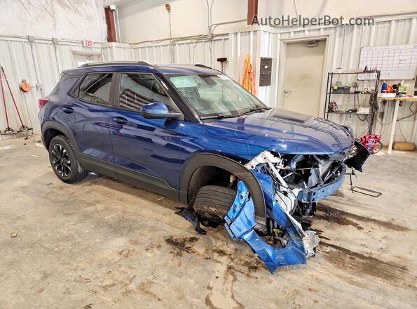 KL79MPS26MB105765 2021 CHEVROLET TRAILBLAZER Blue Przód prawy