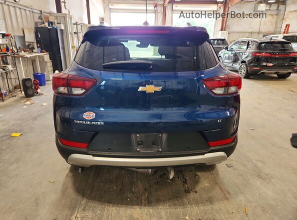 KL79MPS26MB105765 2021 CHEVROLET TRAILBLAZER Blue Widok z tyłu