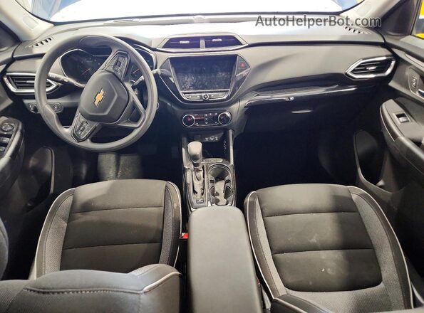 KL79MPS26MB105765 2021 CHEVROLET TRAILBLAZER Blue Widok deski rozdzielczej