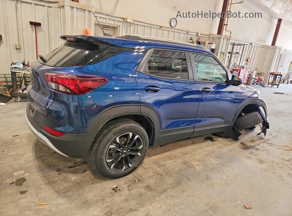 KL79MPS26MB105765 2021 CHEVROLET TRAILBLAZER Blue Tył prawy