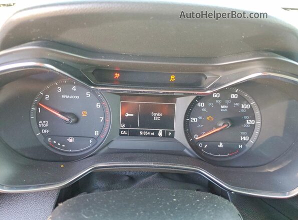 KL79MPS27PB033592 2023 CHEVROLET TRAILBLAZER Silver Vista del cuadro de instrumentos