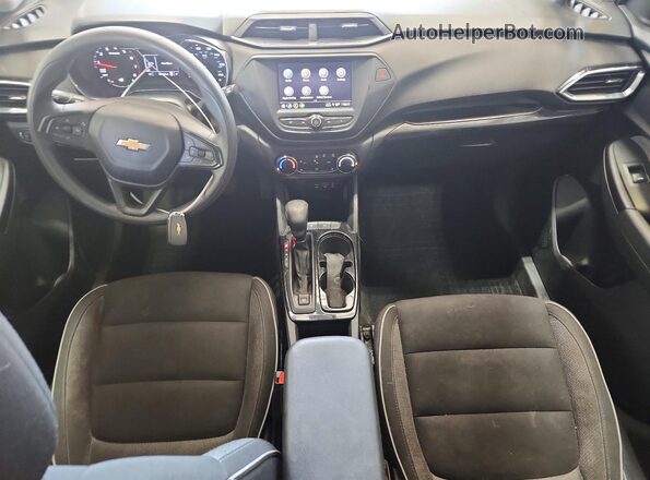 KL79MPS28MB099953 2021 CHEVROLET TRAILBLAZER Белый Вид панели приборов