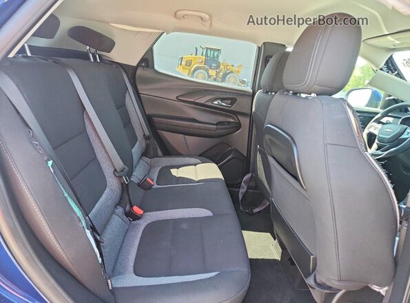KL79MPSL1PB082067 2023 CHEVROLET TRAILBLAZER Синий Вид задней части салона