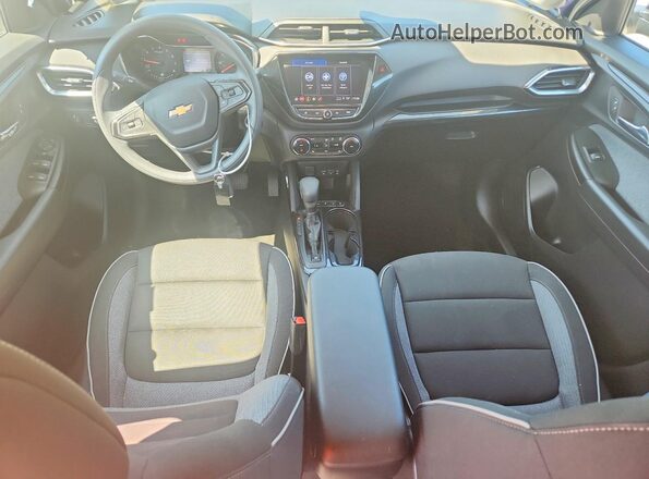 KL79MPSL1PB082067 2023 CHEVROLET TRAILBLAZER Синий Вид панели приборов
