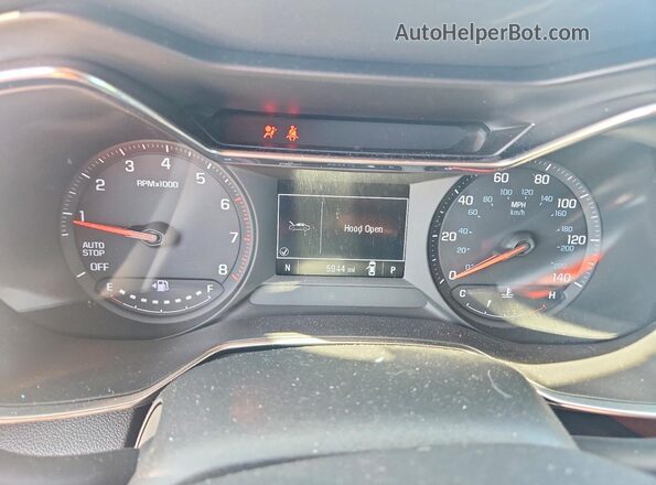 KL79MPSL1PB082067 2023 CHEVROLET TRAILBLAZER Синий Вид щитка приборов