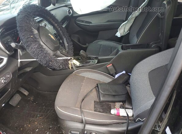 KL79MPSL3PB116817 2023 CHEVROLET TRAILBLAZER Black Front interior view