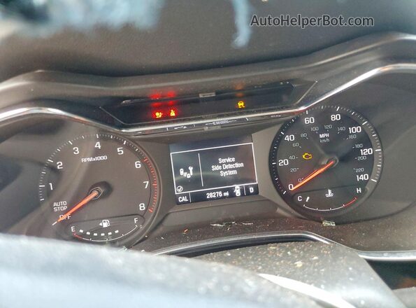 KL79MPSL3PB116817 2023 CHEVROLET TRAILBLAZER Black Instrument cluster view