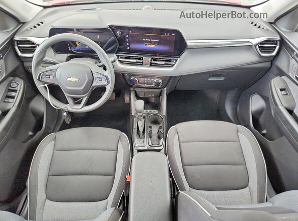 KL79MPSL5TB085547 2026 CHEVROLET TRAILBLAZER Красный Вид панели приборов