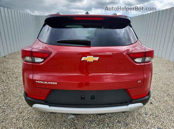 KL79MPSL5TB085547 2026 CHEVROLET TRAILBLAZER Красный Вид сзади