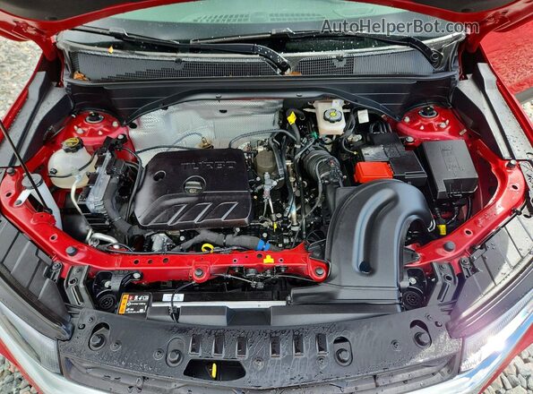 KL79MPSL5TB085547 2026 CHEVROLET TRAILBLAZER Красный Вид подкапотного пространства