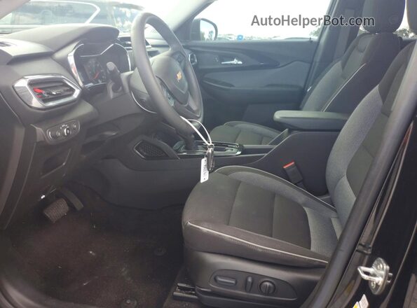 KL79MPSL7PB135869 2023 CHEVROLET TRAILBLAZER Черный Вид салона спереди