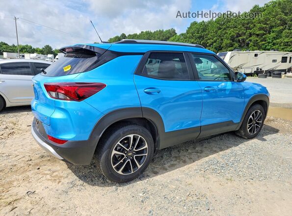 KL79MPSL7SB061345 2025 CHEVROLET TRAILBLAZER Blue Trasero derecho