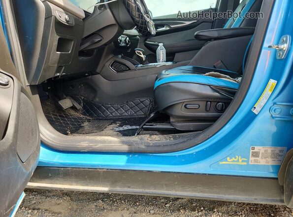 KL79MPSL7SB061345 2025 CHEVROLET TRAILBLAZER Blue Vista de la etiqueta del VIN