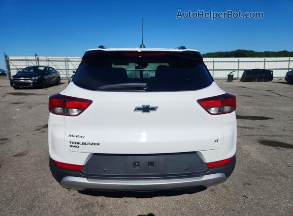 KL79MPSL8NB023529 2022 CHEVROLET TRAILBLAZER White Widok z tyłu