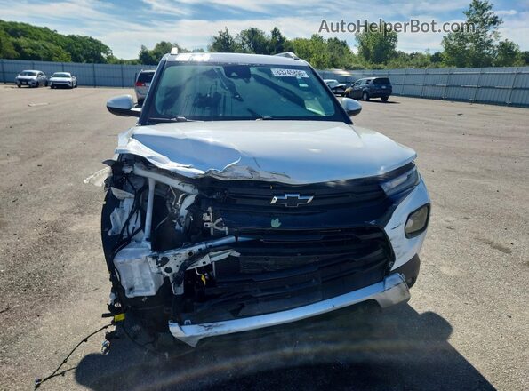 KL79MPSL8NB023529 2022 CHEVROLET TRAILBLAZER White Widok z przodu