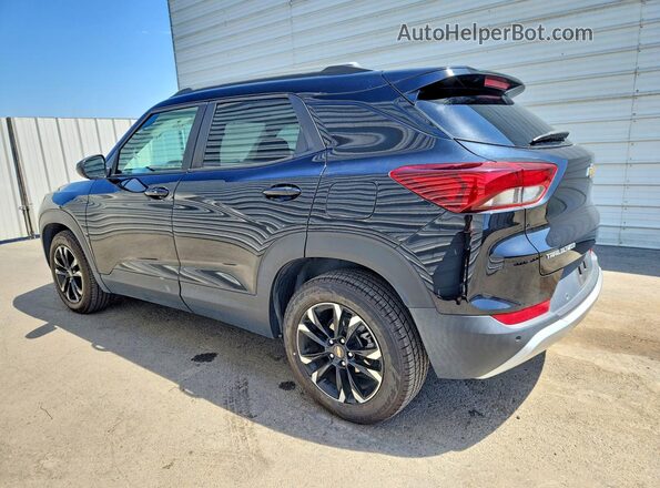 KL79MPSL9NB107598 2022 CHEVROLET TRAILBLAZER Black Հետևի ձախ