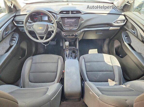 KL79MPSL9NB107598 2022 CHEVROLET TRAILBLAZER Black Առջևի վահանակի տեսք