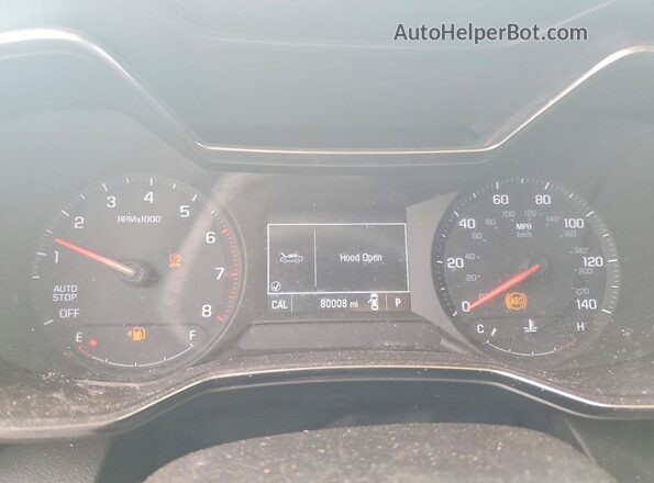 KL79MPSLXPB046894 2023 CHEVROLET TRAILBLAZER Black Instrument cluster view