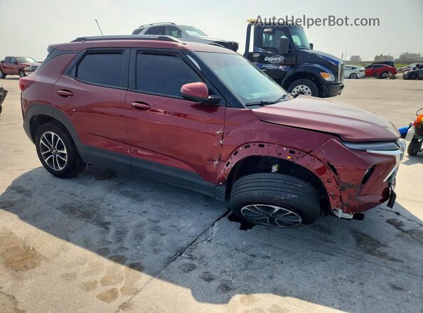 KL79MPSLXSB190809 2025 CHEVROLET TRAILBLAZER Burgundy Front right