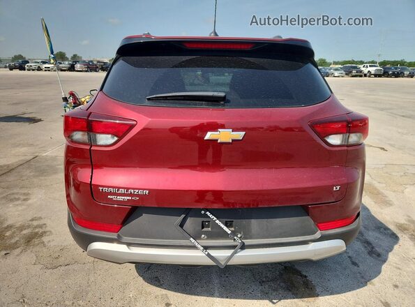KL79MPSLXSB190809 2025 CHEVROLET TRAILBLAZER Burgundy Rear view