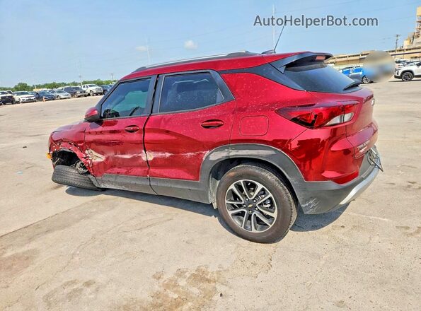 KL79MPSLXSB190809 2025 CHEVROLET TRAILBLAZER Burgundy Rear left