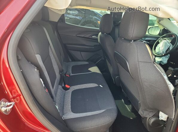 KL79MPSLXSB190809 2025 CHEVROLET TRAILBLAZER Burgundy Rear interior view