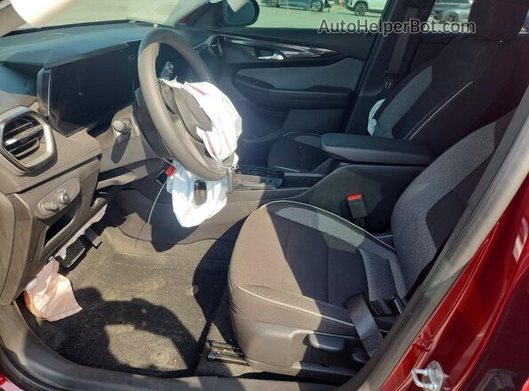 KL79MPSLXSB190809 2025 CHEVROLET TRAILBLAZER Burgundy Front interior view