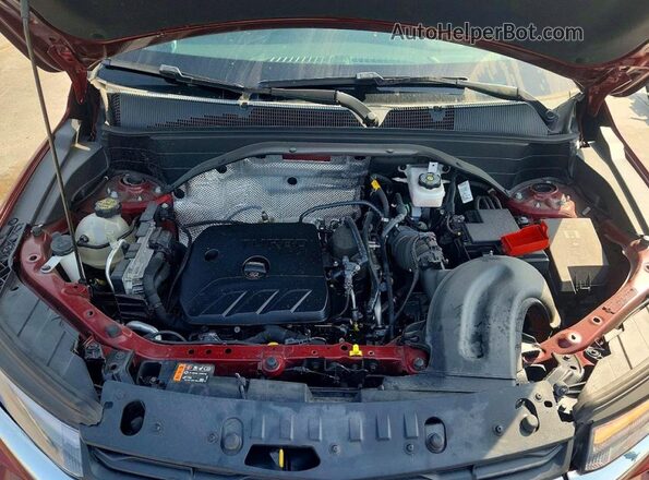 KL79MPSLXSB190809 2025 CHEVROLET TRAILBLAZER Burgundy Engine compartment view