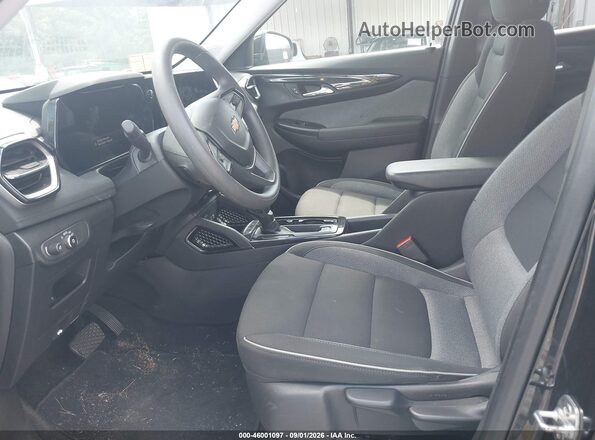 KL79MPSPXSB161118 2025 CHEVROLET TRAILBLAZER Black Вид салону спереду