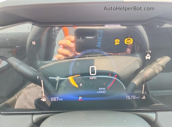 KL79MPSPXTB229256 2026 CHEVROLET TRAILBLAZER Черный Вид щитка приборов