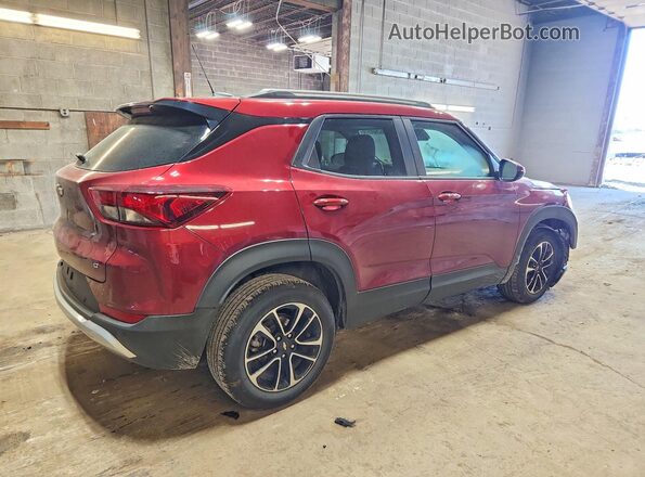 KL79MRSL1SB156172 2025 CHEVROLET TRAILBLAZER Бордовый Задняя правая четверть