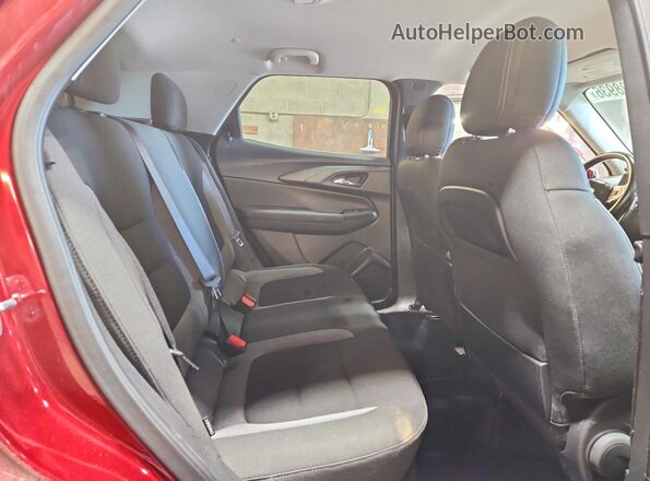 KL79MRSL1SB156172 2025 CHEVROLET TRAILBLAZER Бордовый Вид задней части салона