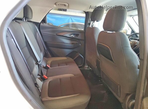 KL79MRSL2PB032015 2023 CHEVROLET TRAILBLAZER White Rear seats view