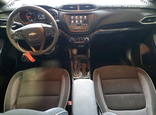 KL79MRSL2PB032015 2023 CHEVROLET TRAILBLAZER White Dashboard view