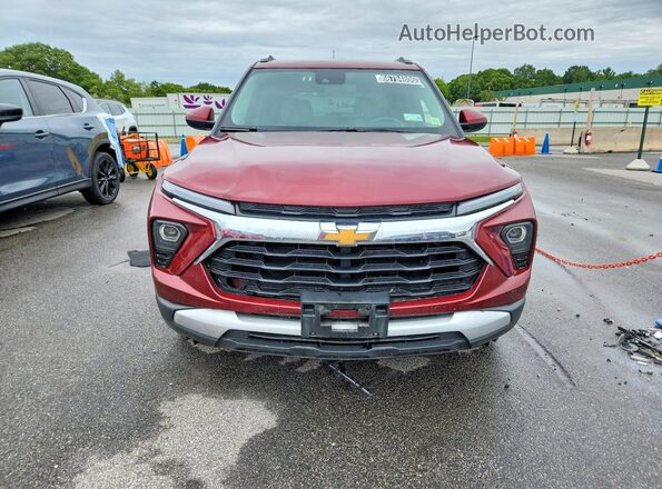 KL79MRSL2SB137517 2025 CHEVROLET TRAILBLAZER Maroon Widok z przodu