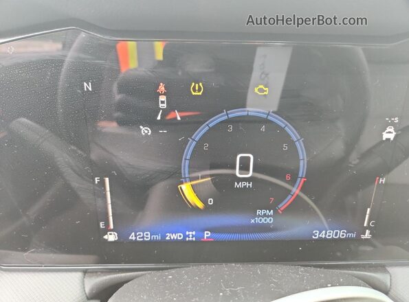 KL79MRSL2SB137517 2025 CHEVROLET TRAILBLAZER Maroon Widok wnętrza 360 stopni