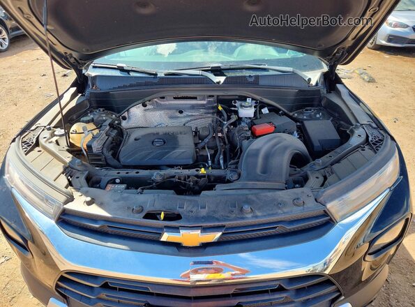 KL79MRSL3MB123600 2021 CHEVROLET TRAILBLAZER Черный Вид задней части салона
