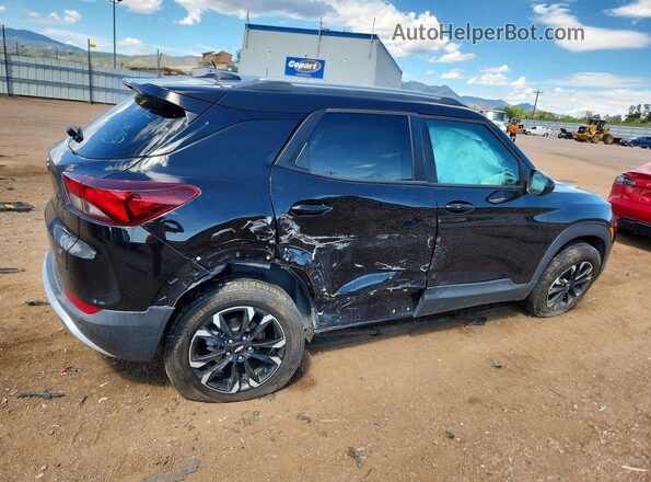 KL79MRSL3MB123600 2021 CHEVROLET TRAILBLAZER Черный Задняя правая четверть