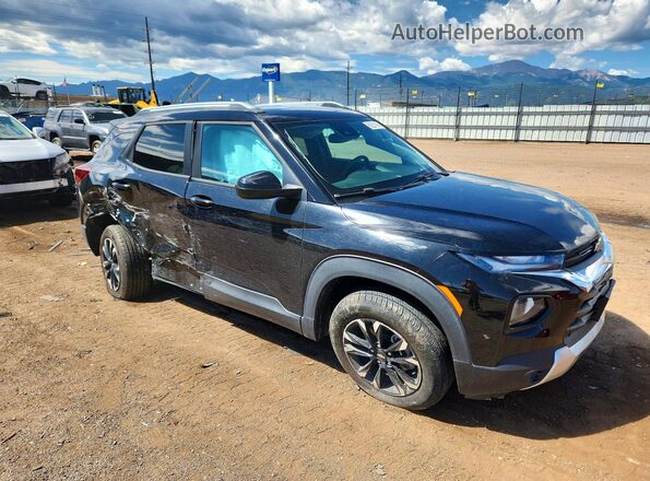 KL79MRSL3MB123600 2021 CHEVROLET TRAILBLAZER Черный Передняя правая четверть