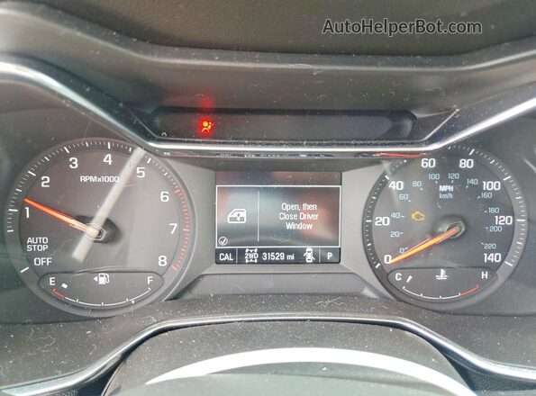 KL79MRSL4PB207719 2023 CHEVROLET TRAILBLAZER Белый Вид щитка приборов