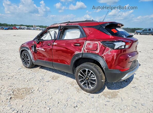 KL79MRSL4SB165464 2025 CHEVROLET TRAILBLAZER Бордовый Задняя левая четверть