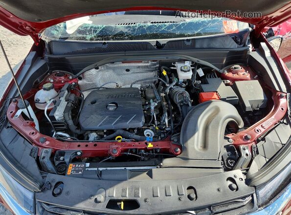 KL79MRSL4SB165464 2025 CHEVROLET TRAILBLAZER Бордовый Вид подкапотного пространства