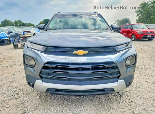KL79MRSL8MB048814 2021 CHEVROLET TRAILBLAZER Серый Вид спереди