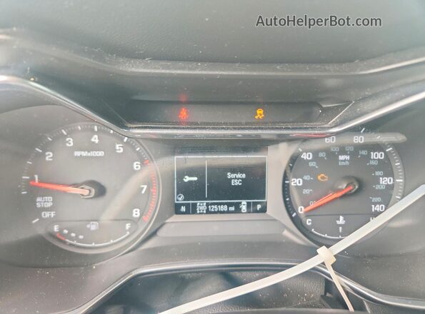 KL79MRSL8MB048814 2021 CHEVROLET TRAILBLAZER Серый Вид щитка приборов