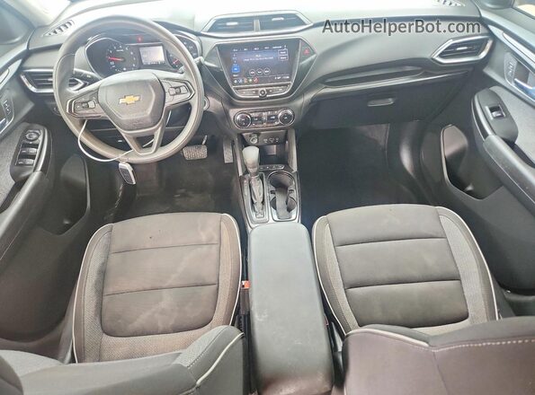 KL79MRSL8MB048814 2021 CHEVROLET TRAILBLAZER Серый Вид панели приборов