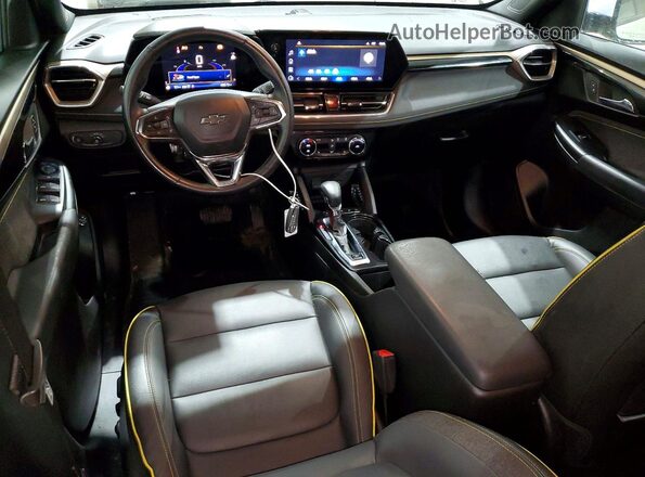 KL79MSSL3RB217605 2024 CHEVROLET TRAILBLAZER Green Вид панелі приладів