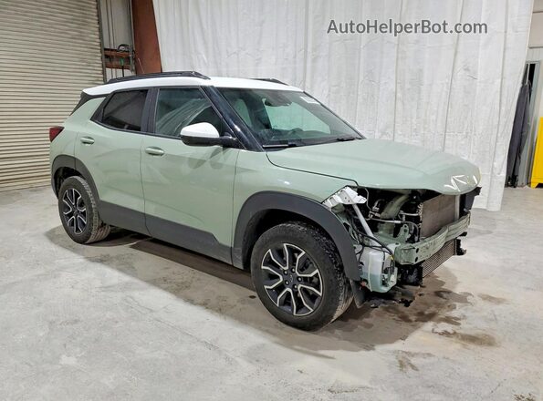KL79MSSL3RB217605 2024 CHEVROLET TRAILBLAZER Green Передня права чверть