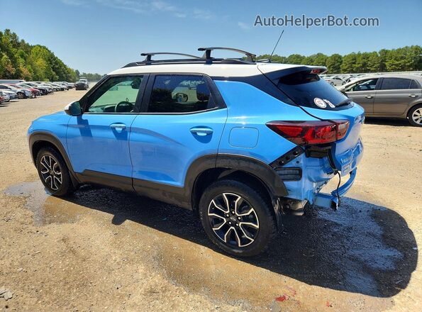 KL79MSSL5RB053287 2024 CHEVROLET TRAILBLAZER Blue Trasero izquierdo